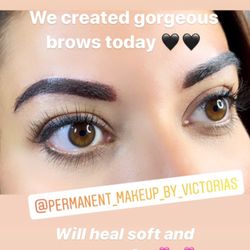 Permanent MakeUp By Victoria'S - Powder Eyebrows