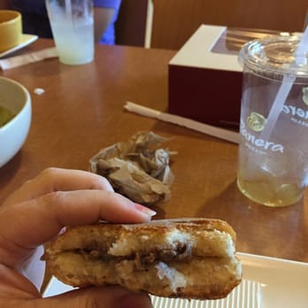 Panera Bread - Pathetic excuse for a steak" and white cheddar panini. - Sandwiches Near Me - Silverdale, Washington Panera Bread - Pathetic excuse for a steak" and white cheddar panini. - Sandwiches Near Me - Silverdale, Washington