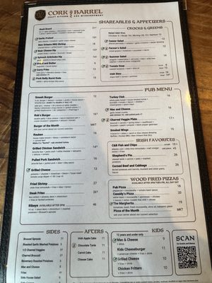 Menu photo 3 Cork & Barrel Craft Kitchen & Microbrewery Round Rock, TX
