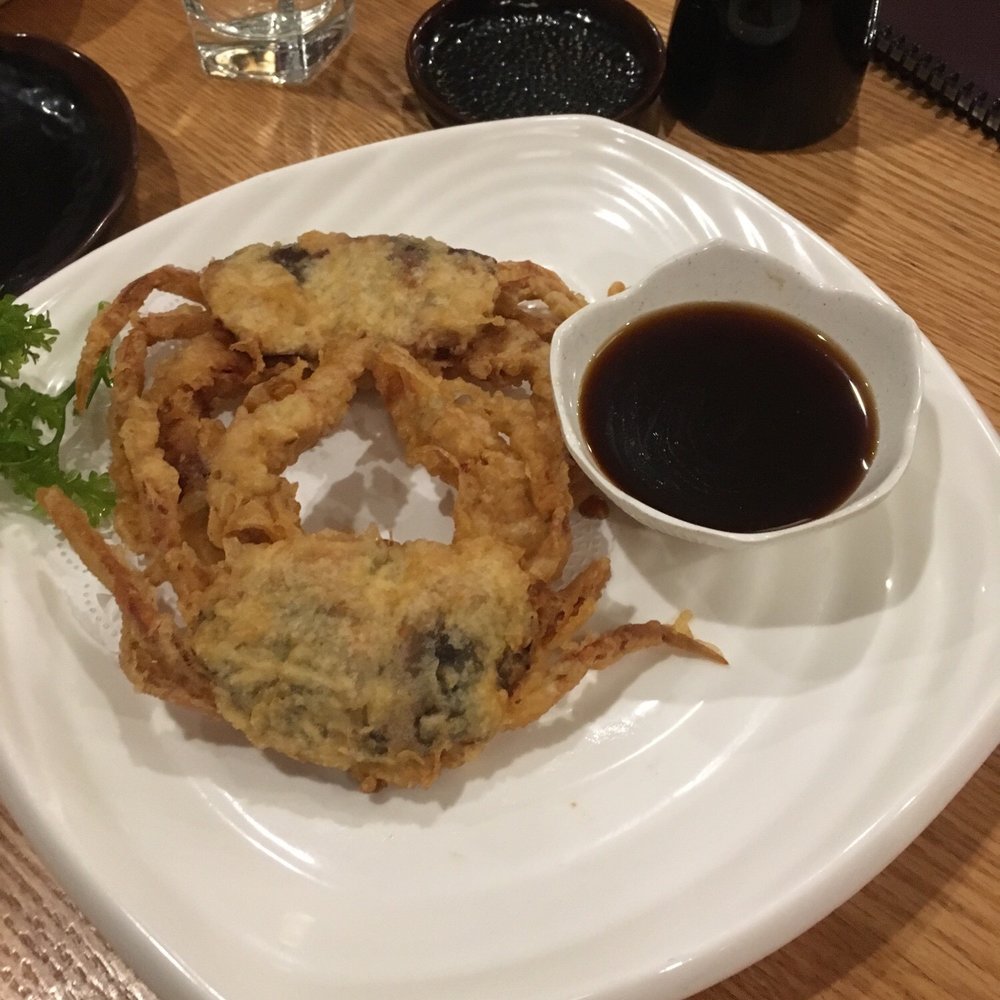 Aji - Soft shell crab! - Japanese Near Me - Newtonville, Massachusetts