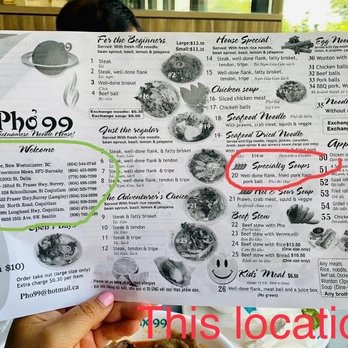 Pho 99 - New Westminster pho 99 menu - Vietnamese Near Me - New Westminster, British Columbia