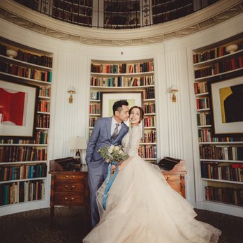 Wedding Photography by Thaimage - Penthouse library of the Fairmont, San Francisco. - Session Photography Near Me