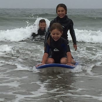 Surf Ensenada - Miguel was amazing with our girls!! At first they didn't want to surf and then we couldn't get them out of the water. - Active Life Near Me - Ensenada, BCN