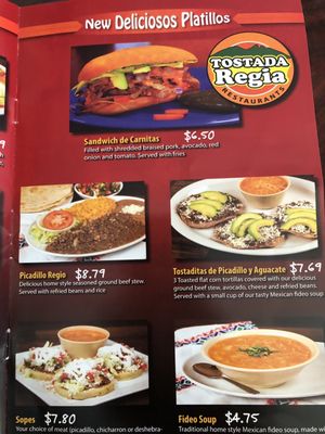 Menu photo 4 Tostada Regia North Side Houston, TX Menu photo 4 Tostada Regia North Side Houston, TX
