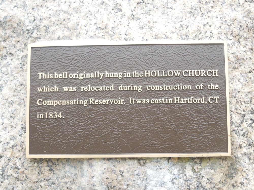 HOLLOW CHURCH BELL Beach Rock Rd, Barkhamsted, Connecticut