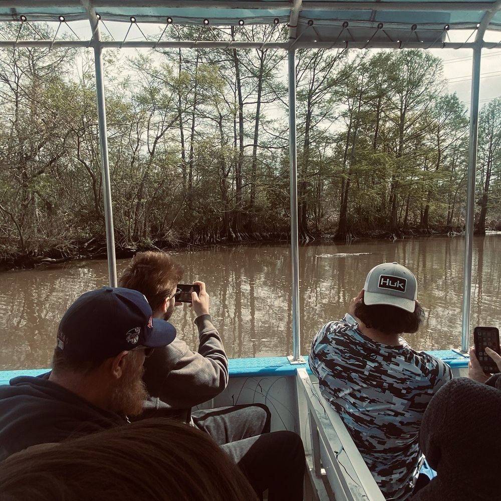 Swamp & River Tours - 10ft Gator - Boat Tours Near Me - Orange, Texas Swamp & River Tours - 10ft Gator - Boat Tours Near Me - Orange, Texas