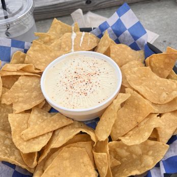 Side Chick - queso and chips - Chicken Shop Near Me - Branson, Missouri