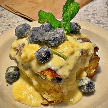 Cafe Arthur's - Blueberry bread pudding - Salad Near Me - Winston Salem, North Carolina Cafe Arthur's - Blueberry bread pudding - Salad Near Me - Winston Salem, North Carolina