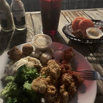 A-J's Dockside Restaurant - Oysters and Grilled Scallops. Conch fritters - Seafood Near Me - Tybee Island, Georgia A-J's Dockside Restaurant - Oysters and Grilled Scallops. Conch fritters - Seafood Near Me - Tybee Island, Georgia