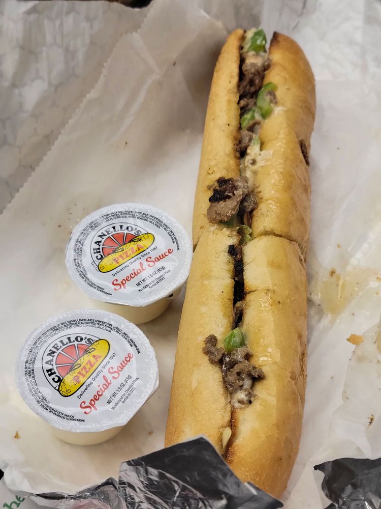 Chanello's Pizza Logo