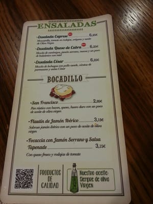 Menu photo 1 Panaria Valencia, V
