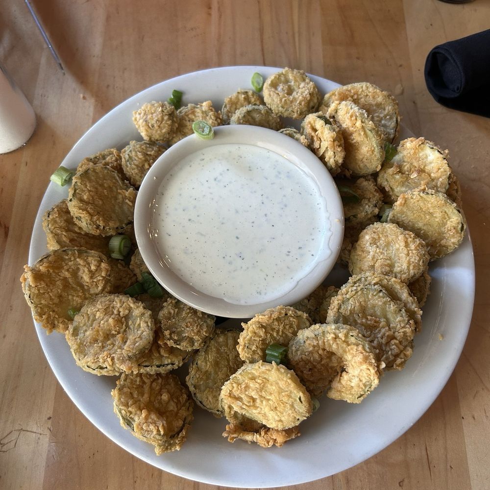 The Social House - Fried Pickles - New American Near Me - Fort Worth, Texas