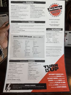 Menu photo 2 Bad Daddy's Burger Bar Ft. Collins, CO Menu photo 2 Bad Daddy's Burger Bar Ft. Collins, CO