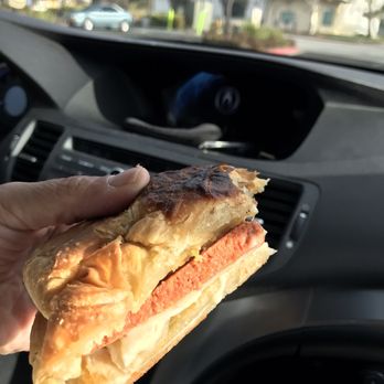 Lisa Donut & Boba - Sausage Egg and Cheese Croissant Sandwich - Donuts Near Me - Temecula, California