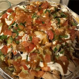 Small Chicken Nachos