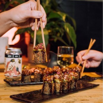 Mambo Sushi - Hot Guacamole Power - Sushi Bars Near Me - Barcelona, B