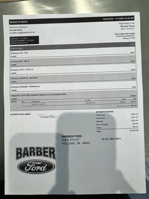 Barber Ford