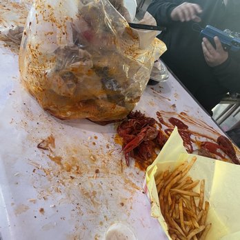 The Kickin' Crab - Conan chowder and seafood pasta were good fries soggy - Cajun/Creole Near Me - Long Beach, California The Kickin' Crab - Conan chowder and seafood pasta were good fries soggy - Cajun/Creole Near Me - Long Beach, California