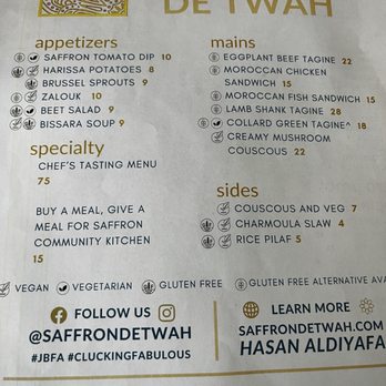 Saffron De Twah - Menu Feb2025 - Moroccan Near Me - Detroit, Michigan Saffron De Twah - Menu Feb2025 - Moroccan Near Me - Detroit, Michigan