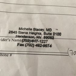 Stacey Michelle MD