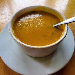 Seeds Market Cafe - Carrot Ginger soup