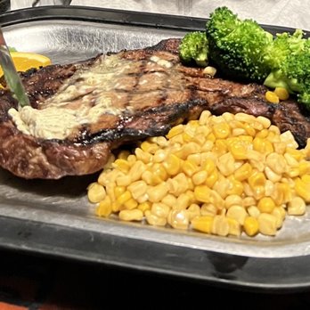 Old Corral Steakhouse - This is the smallest steak they had - Steakhouses Near Me - Centennial, Wyoming