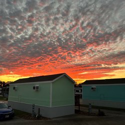 Marina Bay RV Resort - Sunset from my rv