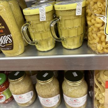 Paulina Market - My German grandma used to save these mustard jars and serve me chocolate milk in them (Bosco lol) - Meat Shops Near Me - Chicago, Illinois Paulina Market - My German grandma used to save these mustard jars and serve me chocolate milk in them (Bosco lol) - Meat Shops Near Me - Chicago, Illinois