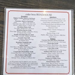 Cider Bros Roadhouse