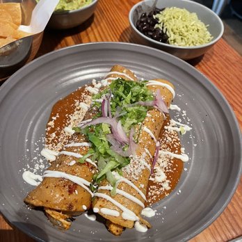 Merkado - Enchiladas and Arroz and Frijoles - Mexican Near Me - San Francisco, California Merkado - Enchiladas and Arroz and Frijoles - Mexican Near Me - San Francisco, California