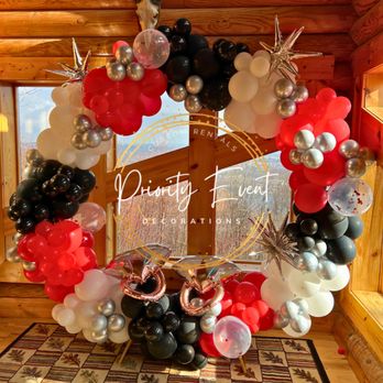 Priority Event Decorations - Engagement Party Circle Arch Setup - Balloon Services Near Me Priority Event Decorations - Engagement Party Circle Arch Setup - Balloon Services Near Me