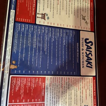 SAISAKI Sushi Kitchen - Menu - Asian Fusion Near Me - West Palm Beach, Florida