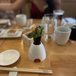 Matsuhisa - Hand Roll Toro - omakase tasting