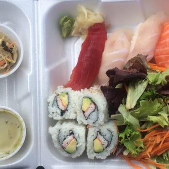 Lan Pan Asian Cafe - Lunch- D. Sushi Combo - Pan Asian Near Me - Miami, Florida