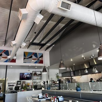 Crust Kitchen - Inside of the restaurant and decor - Pizza Near Me - San Diego, California