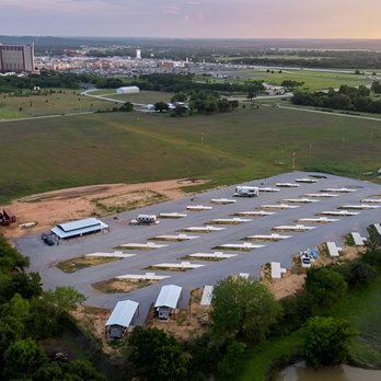 All Inn RV Park - Drone view - RV Parks Near Me - Thackerville, Oklahoma