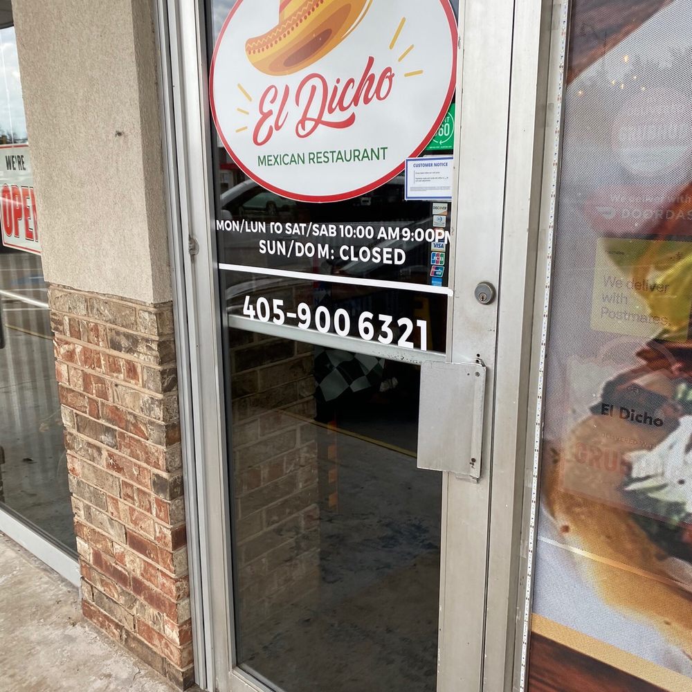 El Dicho - Front door - Mexican Near Me - Oklahoma City, Oklahoma El Dicho - Front door - Mexican Near Me - Oklahoma City, Oklahoma