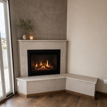 Villanueva Granite - Warm up your space with the beauty of natural stone. This fireplace surround brings together comfort, style, and lasting quality. - Countertop Installation Near Me - Placitas, New Mexico Villanueva Granite - Warm up your space with the beauty of natural stone. This fireplace surround brings together comfort, style, and lasting quality. - Countertop Installation Near Me - Placitas, New Mexico