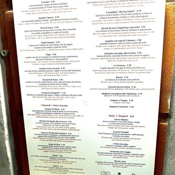 Ristorante Fuoro - Incredibly creative menu! - Italian Near Me - Sorrento, NA