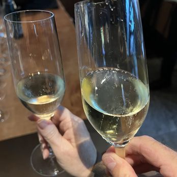 JOEY DTLA - Cheers free sparkling wine - Sushi Bars Near Me - Los Angeles, California JOEY DTLA - Cheers free sparkling wine - Sushi Bars Near Me - Los Angeles, California