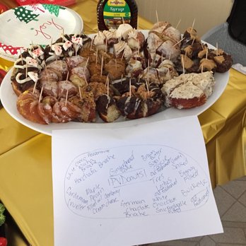 PVDonuts - December menu for family Christmas spread - Donuts Near Me - Providence, Rhode Island