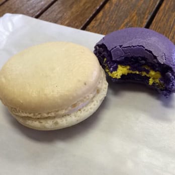 Bella Cora Bakery - They're delicious vanilla and passion macaroons. - Bakeries Near Me - El Paso, Texas Bella Cora Bakery - They're delicious vanilla and passion macaroons. - Bakeries Near Me - El Paso, Texas