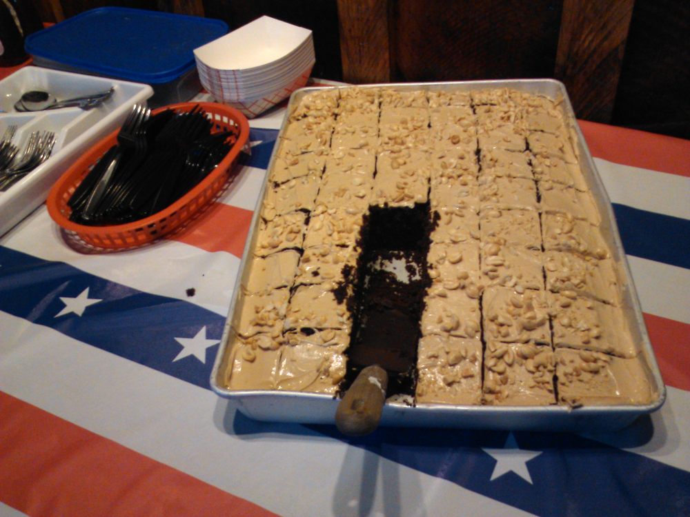 Really nice of them to put out this peanut butter chocolate sheet