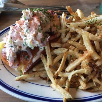 The Optimist - Lobster roll and yummy fries $21 - Seafood Near Me - Atlanta, Georgia