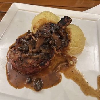 The Beachcomber - Pork Chop with Mashed Potatoes - Seafood Near Me - Newport Beach, California The Beachcomber - Pork Chop with Mashed Potatoes - Seafood Near Me - Newport Beach, California