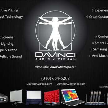 Da Vinci Audio Visual - Party Equipment Rentals Near Me Da Vinci Audio Visual - Party Equipment Rentals Near Me