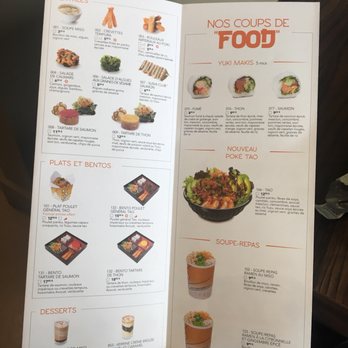 Yuzu Sushi - a menu for a japanese restaurant - Sushi Bars Near Me - Brossard, Quebec Yuzu Sushi - a menu for a japanese restaurant - Sushi Bars Near Me - Brossard, Quebec