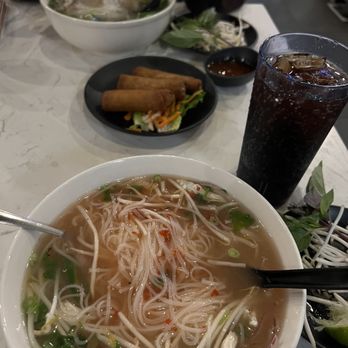 Pho Play - chicken pho veggie Eggrolls - Vietnamese Near Me - Castro Valley, California