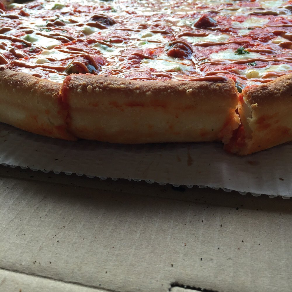 The Hungry Italian - Deep Dish Jumbo Green Dragon - Pizza Near Me - Oakville, Ontario
