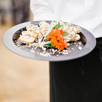 Snuffin's Catering - Gorgonzola & Pistachio Crostini - Caterers Near Me - Gig Harbor, Washington